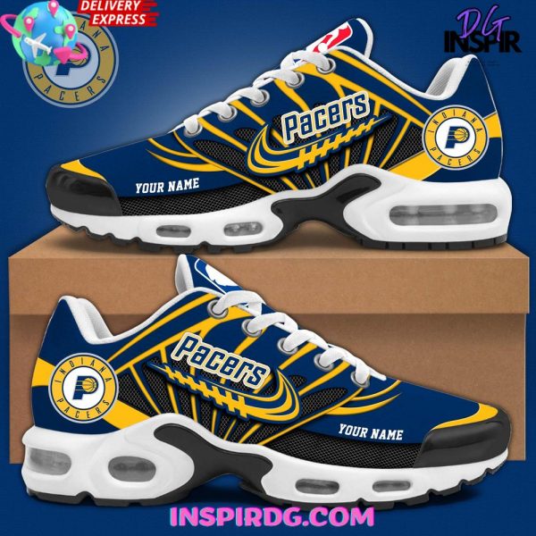 Indiana Pacers 2025 Personalized Air Max Plus Shoes