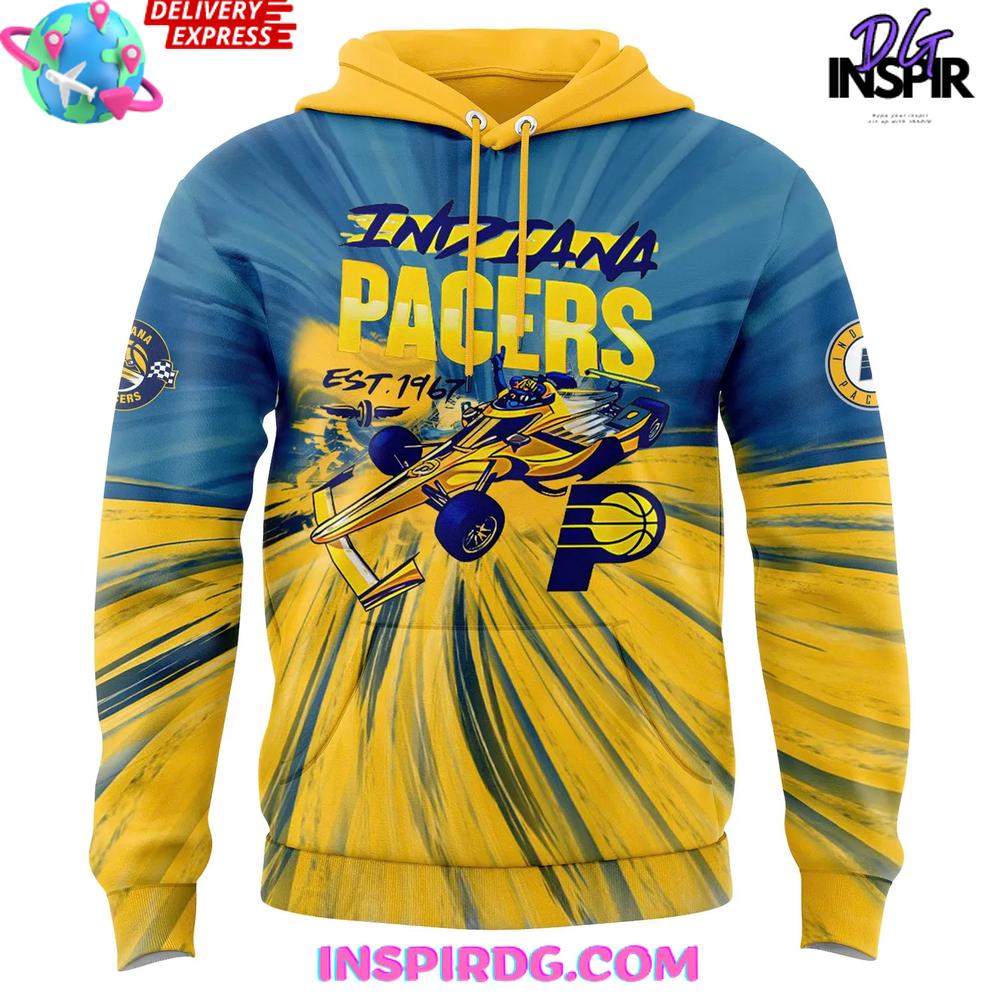 Indiana Pacers & Racers 2025 Limited Hoodie Indiana Pacers & Racers 2025 Limited Hoodie