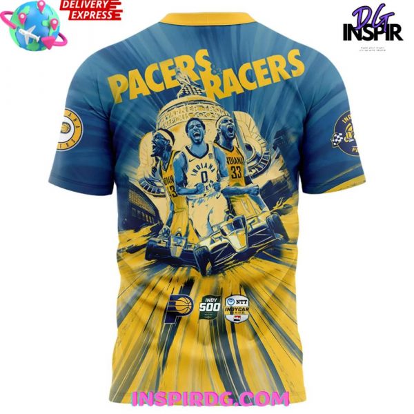 Indiana Pacers & Racers 2025 Limited T-Shirt
