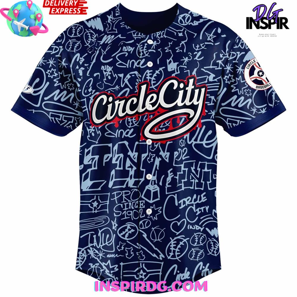 Indianapolis Indians Circle City Baseball Club 2025 Baseball Jersey Indianapolis Indians Circle City Baseball Club 2025 Baseball Jersey