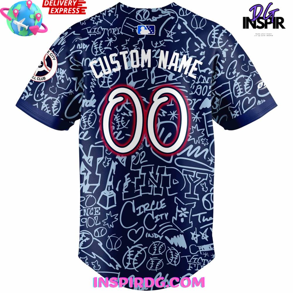 Indianapolis Indians Circle City Baseball Club 2025 Baseball Jersey Indianapolis Indians Circle City Baseball Club 2025 Baseball Jersey