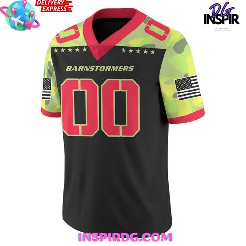 Iowa Barnstormers 2025 Military Night Edition Football Jersey Iowa Barnstormers 2025 Military Night Edition Football Jersey