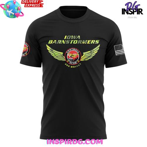 Iowa Barnstormers 2025 Military Night Edition T-shirt Iowa Barnstormers 2025 Military Night Edition T-shirt