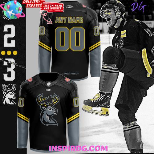 Iowa Heartlanders 2025 Kelly Cup Playoffs Official Hockey Jersey Iowa Heartlanders 2025 Kelly Cup Playoffs Official Hockey Jersey