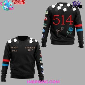 Montreal Roses Football 514 Signature 2025 Sweatshirt