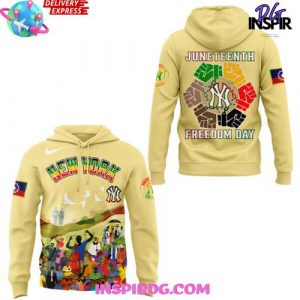 New York Yankees Juneteenth Freedom Day 2025 Hoodie