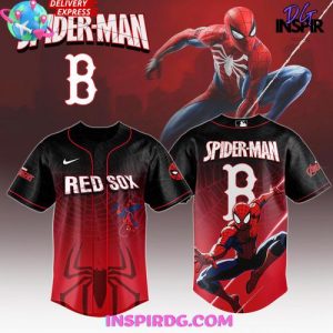 Boston Red Sox Spider Man Game Night 2025 Baseball Jersey