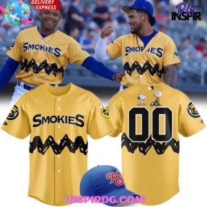 Knoxville Smokies x Peanuts 2025 Baseball Jersey