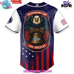Los Angeles Dodgers MLB Independence Day 2025 Baseball Jersey 3