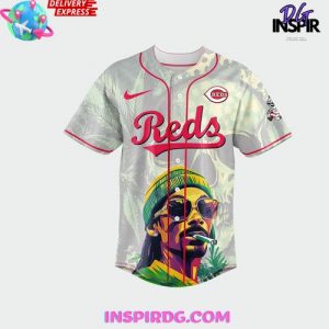 Cincinnati Reds Snoop Dogg Post-Game Concert 2025 Baseball Jersey