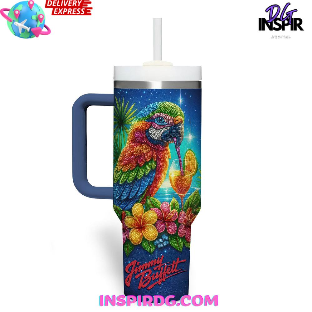 Jimmy Buffett x Diamonds Limited Edition Stanley Tumbler Cup Jimmy Buffett x Diamonds Limited Edition Stanley Tumbler Cup