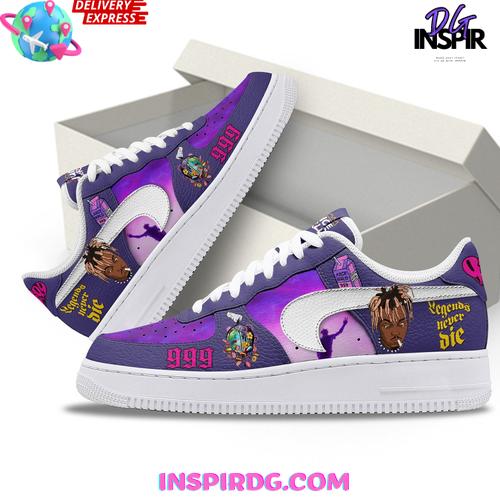 Juice WRLD Legends Never Die Limited Edition Nike Air Force 1 Juice WRLD Legends Never Die Limited Edition Nike Air Force 1