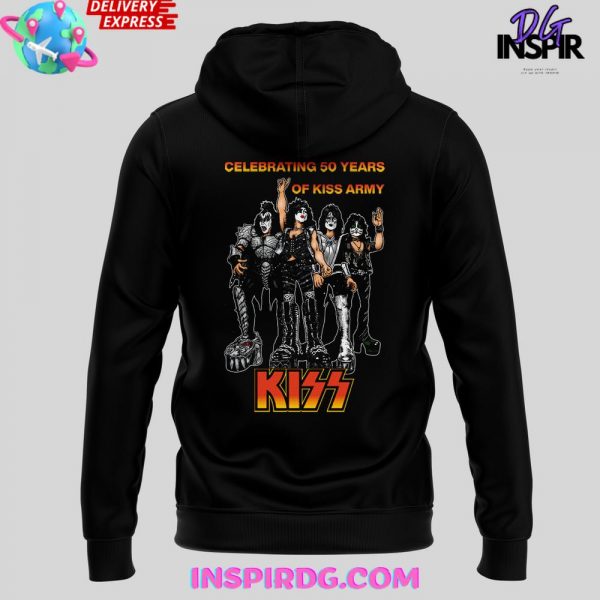 KISS Storms Vegas 50th Anniversary Special Edition Hoodie