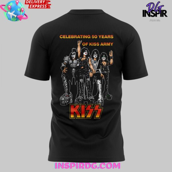 KISS Storms Vegas 50th Anniversary Special Edition T-Shirt