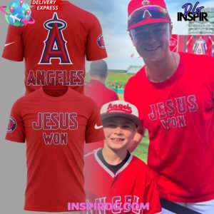 Los Angeles Angels 2025 Jesus Won Edition Shirt Collection