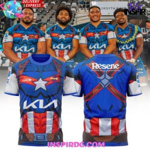 Hurricanes 2025 Captain America Limited Edition T-Shirt