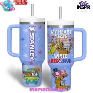Scooby-Doo Stars and Stripes American Pride Stanley Tumbler Cup
