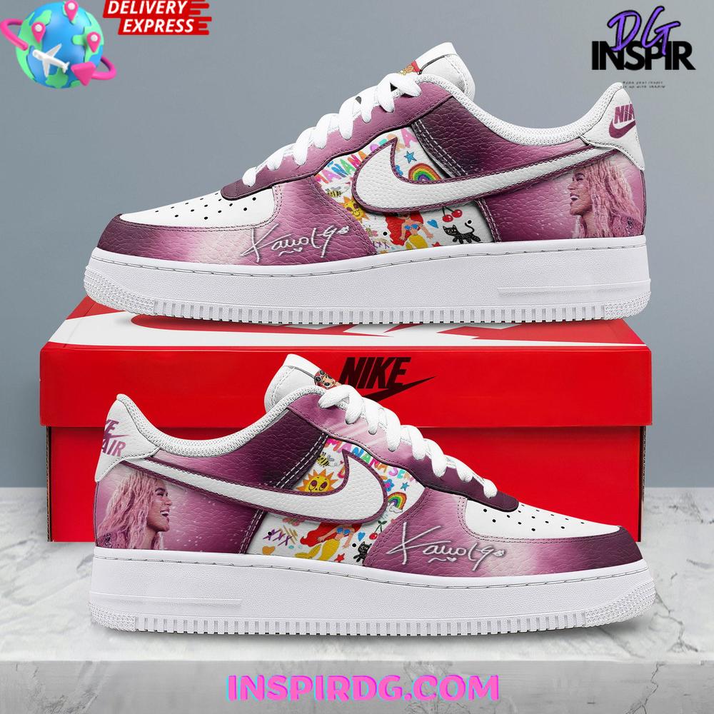 Karol G x Nike Limited Edition Air Force 1 Karol G x Nike Limited Edition Air Force 1