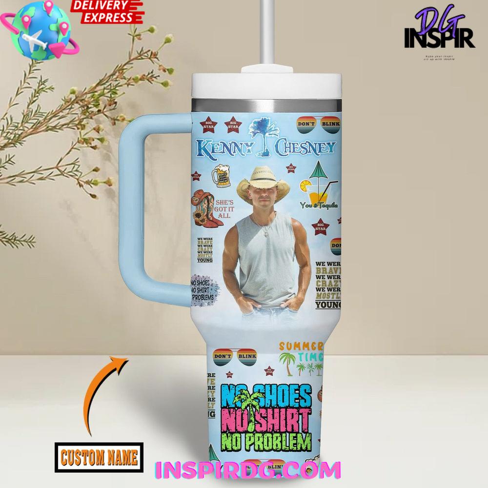 Kenny Chesney No Shoes Nation Stanley Tumbler Cup Kenny Chesney No Shoes Nation Stanley Tumbler Cup