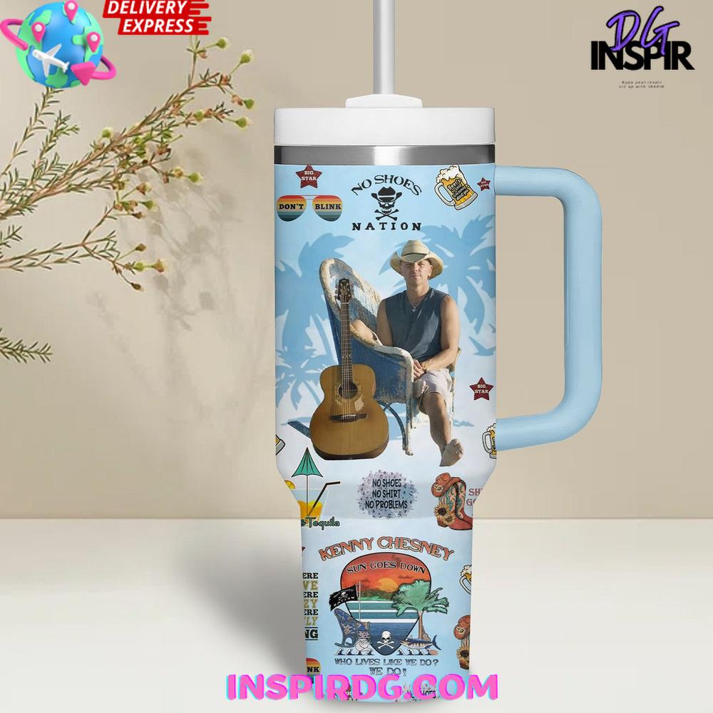 Kenny Chesney No Shoes Nation Stanley Tumbler Cup Kenny Chesney No Shoes Nation Stanley Tumbler Cup