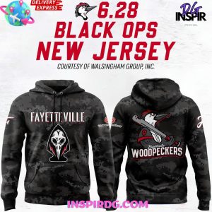 Fayetteville Woodpeckers Black Ops Night 2025 Shirt Collection For Fan