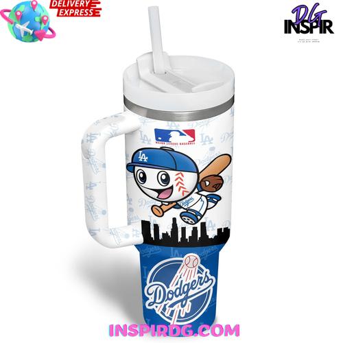LA Dodgers Hollywood Hustle Stanley Tumbler Cup LA Dodgers Hollywood Hustle Stanley Tumbler Cup