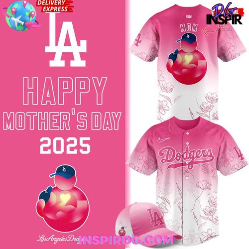 LA Mothers Dodgers Day 2025 Limited Edition Jersey LA Mothers Dodgers Day 2025 Limited Edition Jersey