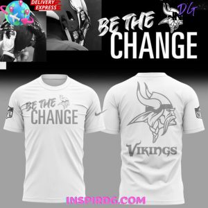 Minnesota Vikings Be The Change 2025 T-Shirt