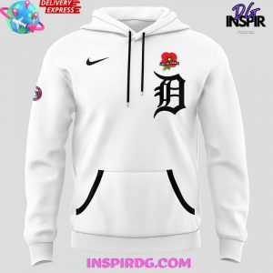 Detroit Tigers Lest We Forget 2025 Memorial Hoodie