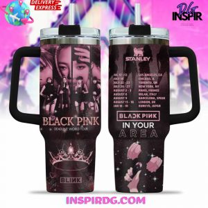 BLACKPINK DEADLINE WORLD TOUR 2025 STANLEY TUMBLER CUP