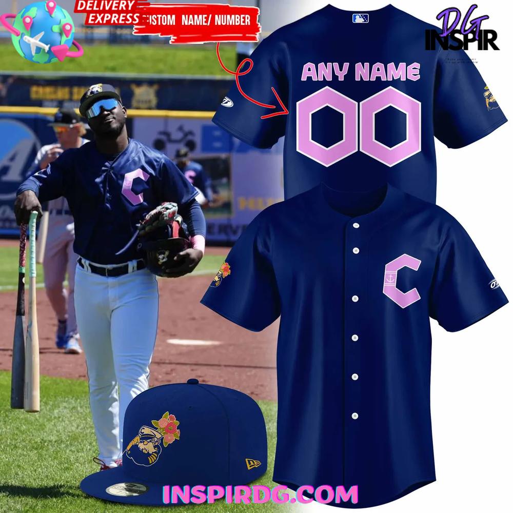 Lake County Captain 2025 Mother's Day Baseball Jersey Lake County Captain 2025 Mother's Day Baseball Jersey