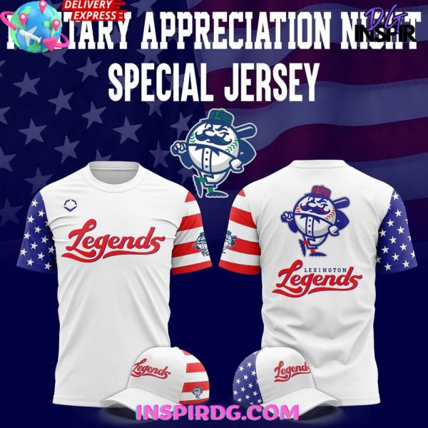 Lexington Legends Military Appreciation Night 2025 T-Shirt