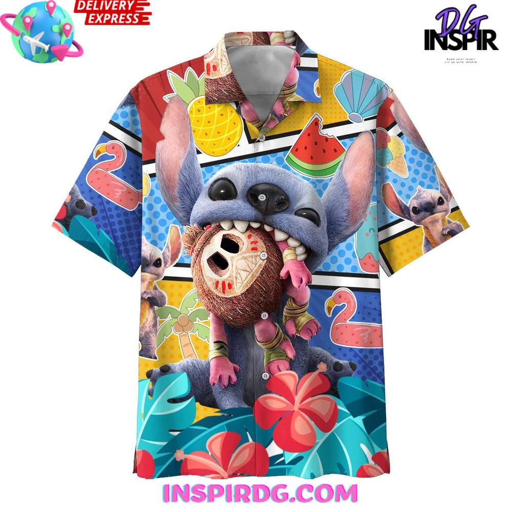 Lilo & Stitch x Tiki Rob Special Hawaiian Shirt Lilo & Stitch x Tiki Rob Special Hawaiian Shirt