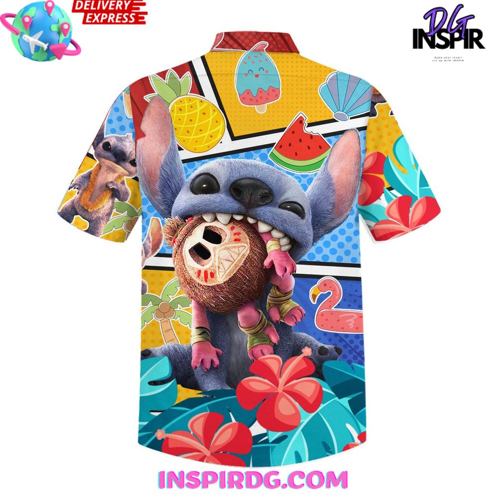 Lilo & Stitch x Tiki Rob Special Hawaiian Shirt Lilo & Stitch x Tiki Rob Special Hawaiian Shirt