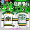 London Knights OHL Back-to-Back Champions 2024 – 2025 White Hockey Jersey