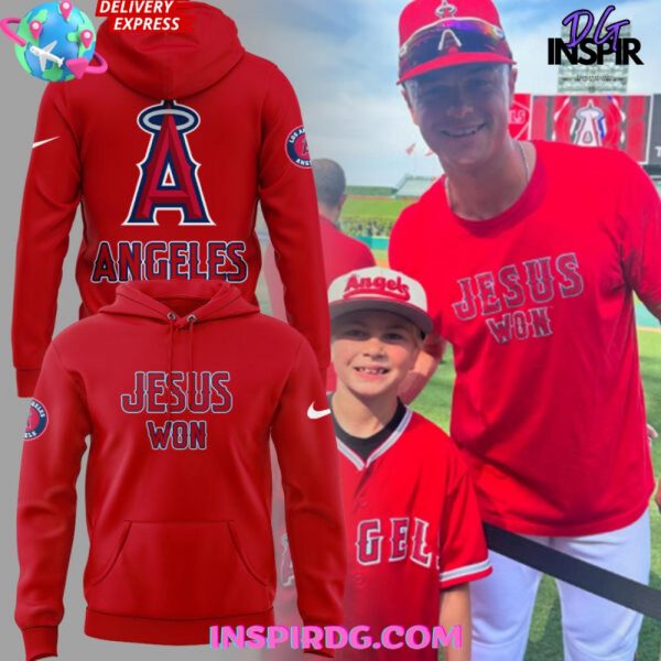 Los Angeles Angels 2025 Jesus Won Edition Shirt Collection