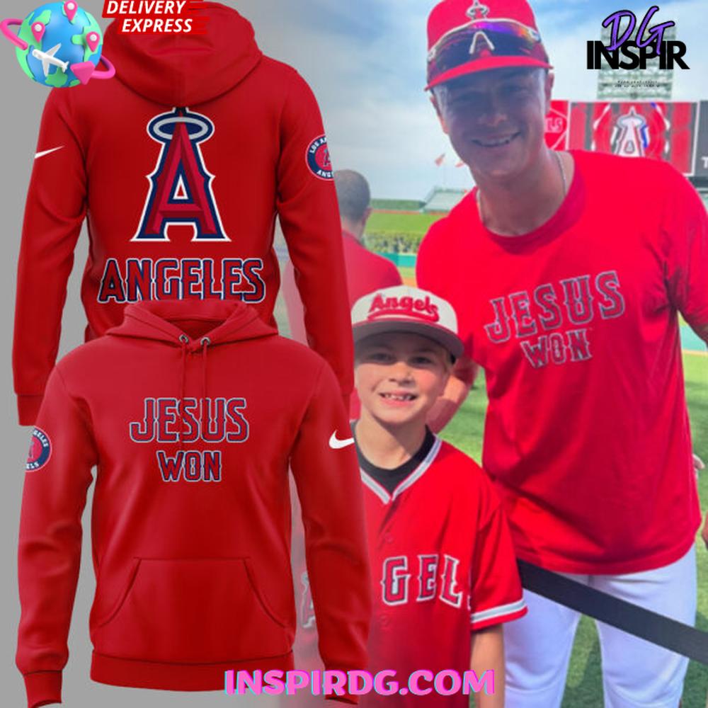 Los Angeles Angels 2025 Jesus Won Edition Shirt Collection Los Angeles Angels 2025 Jesus Won Edition Shirt Collection