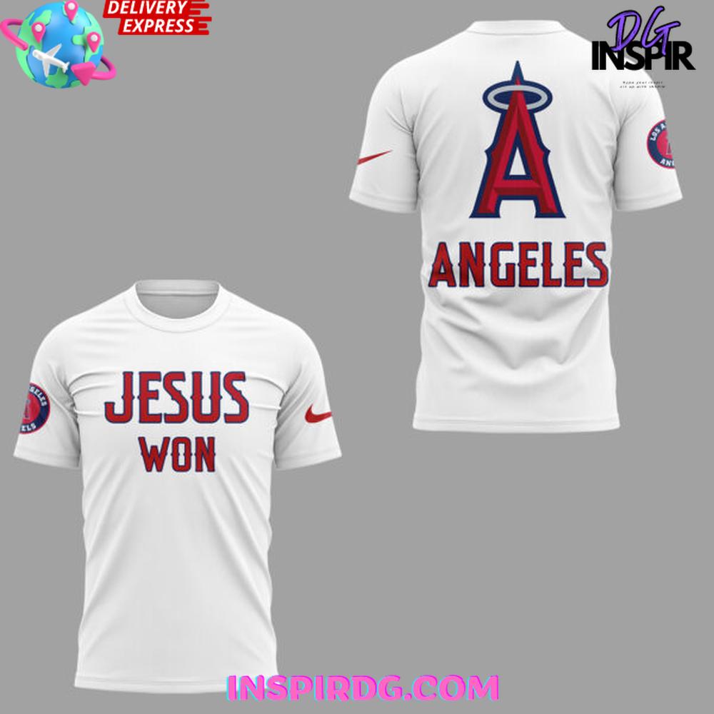 Los Angeles Angels 2025 Jesus Won Edition Shirt Collection Los Angeles Angels 2025 Jesus Won Edition Shirt Collection