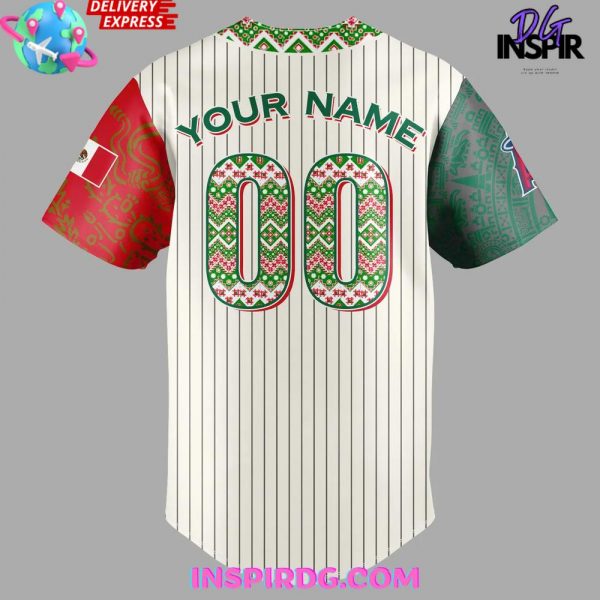 Los Angeles Angels 2025 Mexican Heritage Night Baseball Jersey