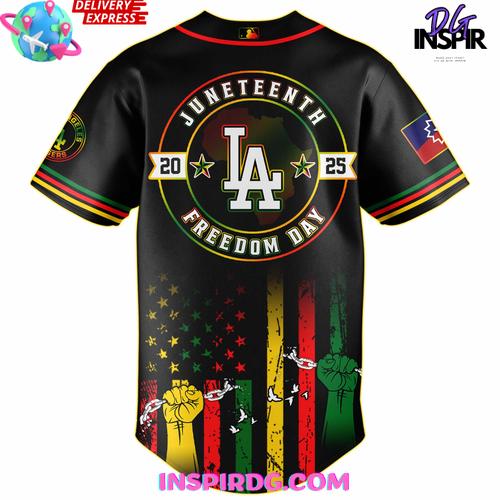 Los Angeles Dodgers Juneteenth Day 2025 Special Jersey Los Angeles Dodgers Juneteenth Day 2025 Special Jersey