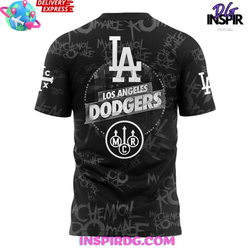 Los Angeles Dodgers x 2025 My Chemical Romance Concert T-shirt Los Angeles Dodgers x 2025 My Chemical Romance Concert T-shirt