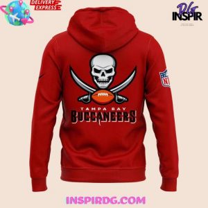 Tampa Bay Buccaneers Celebrate The Legacy of 50 Seasons Red Hoodie 3