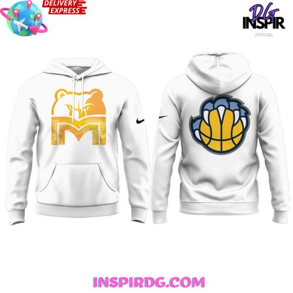 Memphis Grizzlies Playoff Pick Em 2025 White Hoodie