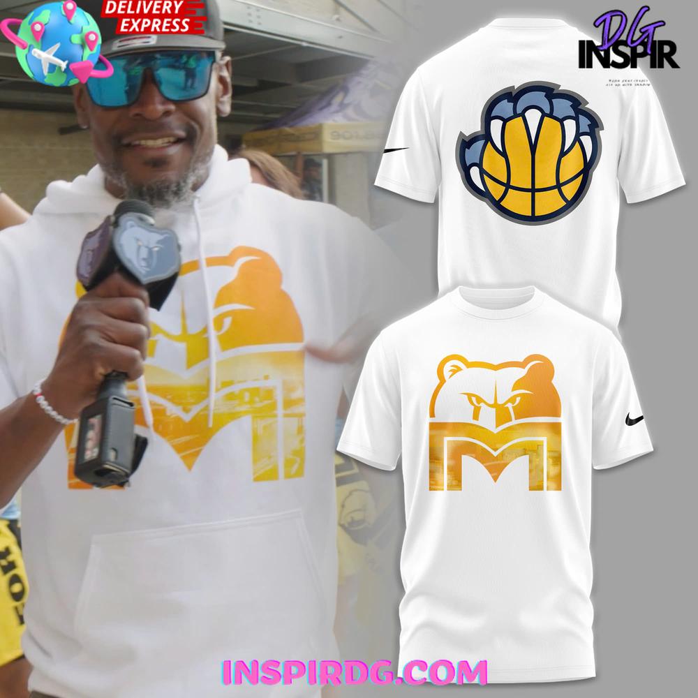 Memphis Grizzlies Playoff Pick Em 2025 White T-Shirt Memphis Grizzlies Playoff Pick Em 2025 White T-Shirt
