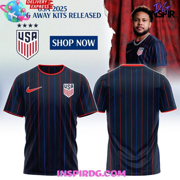 Men’s Nike USMNT 2025 Heartbeat Away Stadium Special Jersey