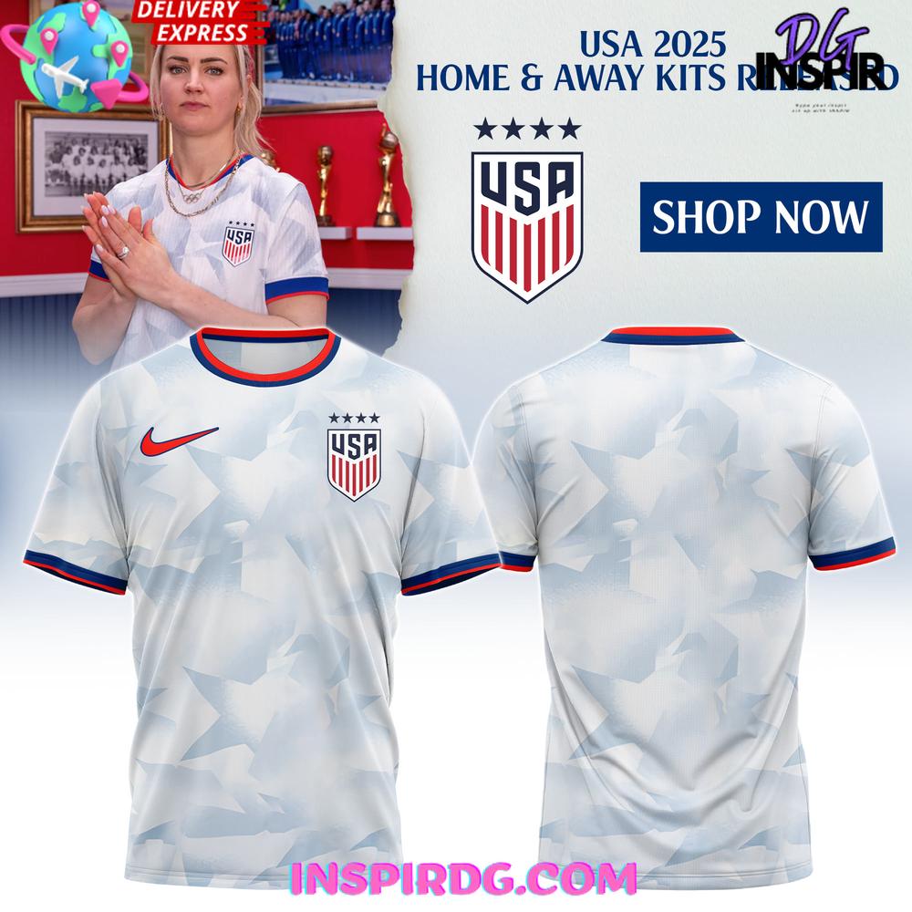 Men's Nike USNT 2025 Brilliant Home Stadium Special Jersey Men's Nike USNT 2025 Brilliant Home Stadium Special Jersey