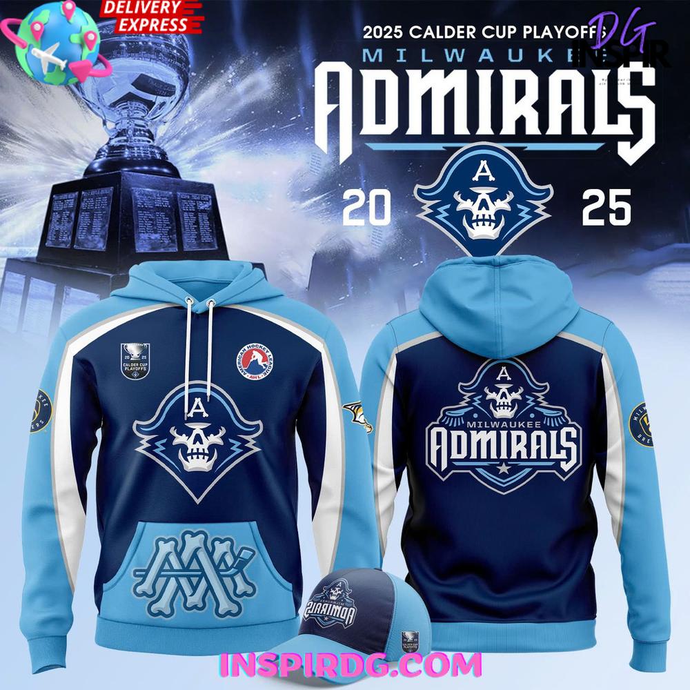 Milwaukee Admirals 2025 Calder Cup Playoffs Special Hoodie