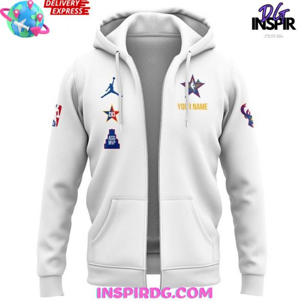 Milwaukee Bucks Giannis Antetokounmpo 2025 NBA All-Star Zip Hoodie