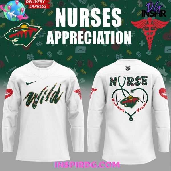 Minnesota Wild Nurses Appreciation 2025 Jersey