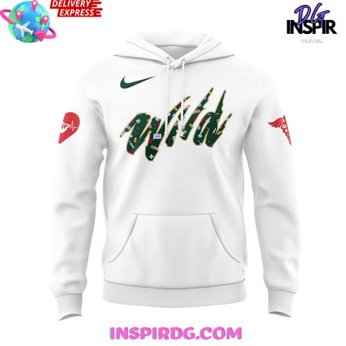 Minnesota Wild Nurses Appreciation 2025 Hoodie Minnesota Wild Nurses Appreciation 2025 Hoodie